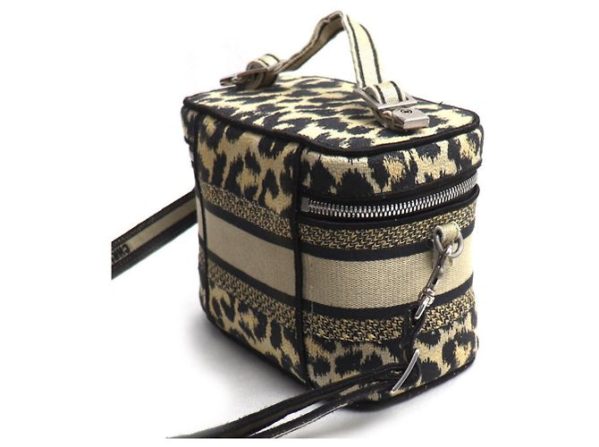Christian Dior Dior Vanity Small Travel Leopard Borsa a tracolla 2 vie - vista 2
