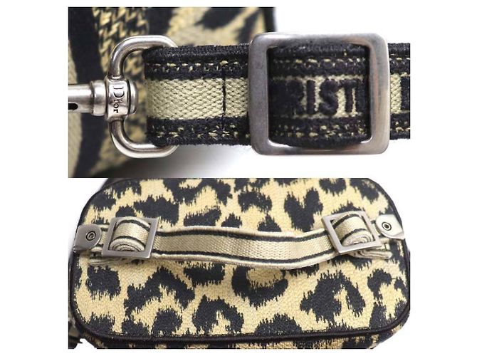 Christian Dior Dior Vanity Small Travel Leopard Borsa a tracolla 2 vie - vista 5