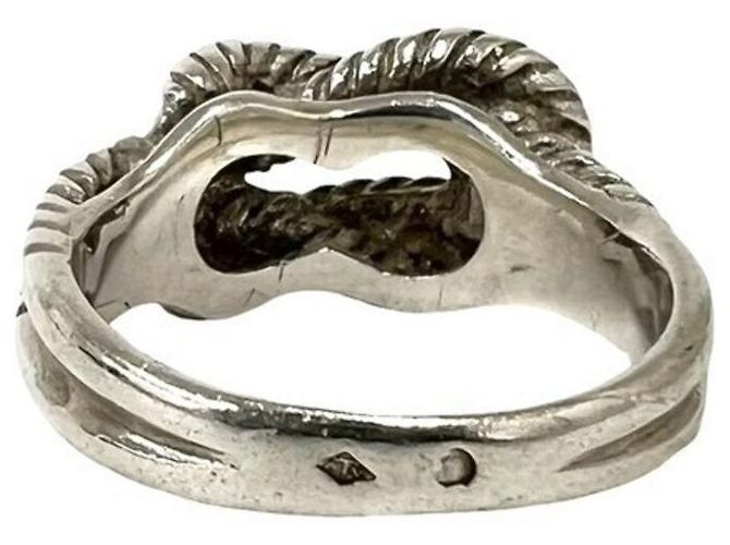 Hermès Hermes Vintage Audienne Silver Ring Silber - Ansicht 6