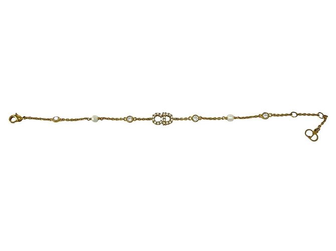 Bracciale con ciondolo Christian Dior Claire D Lune Gold D'oro - vista 4