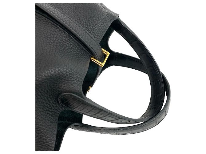 Hermès Hermes Picotin Lock Touch PM Handbag Black - view 4