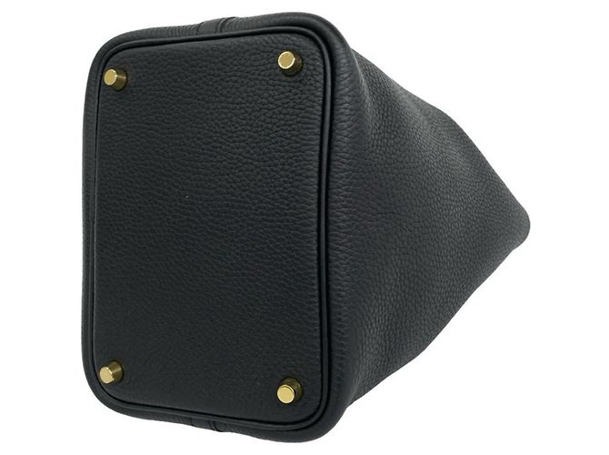 Hermès Hermes Picotin Lock Touch PM Handbag Black - view 8
