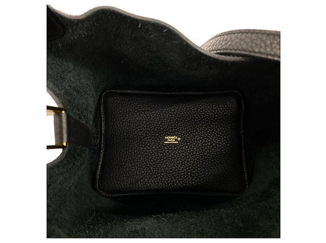 Hermès Hermes Picotin Lock Touch PM Handbag Black - view 9