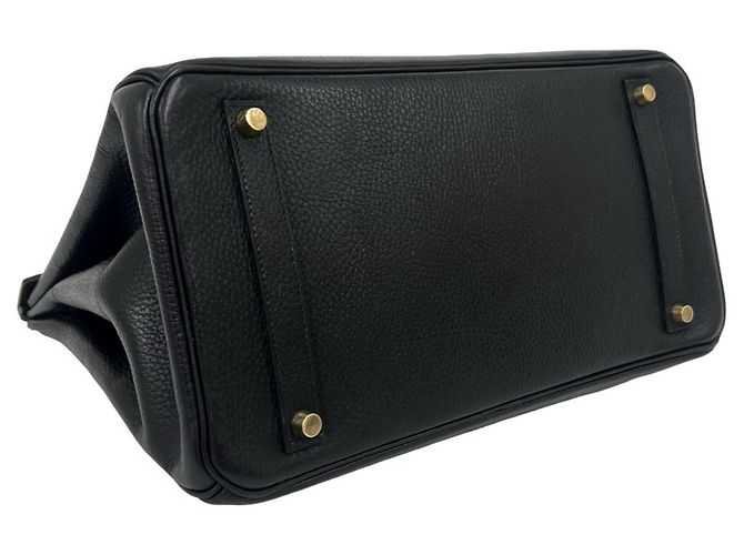 Hermès Hermes Vintage Birkin 35 Handtasche Schwarz - Ansicht 7
