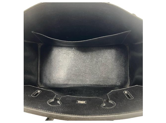 Hermès Hermes Vintage Birkin 35 Handtasche Schwarz - Ansicht 9