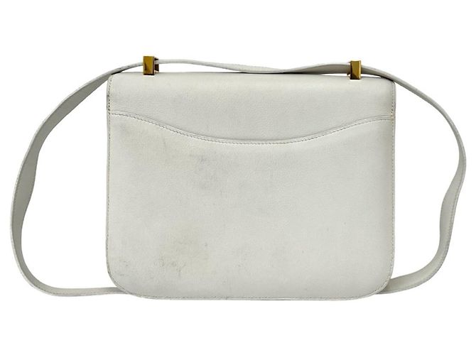 Hermès HERMES Vintage Constance 24 Mini Schultertasche in Weiß - Ansicht 3