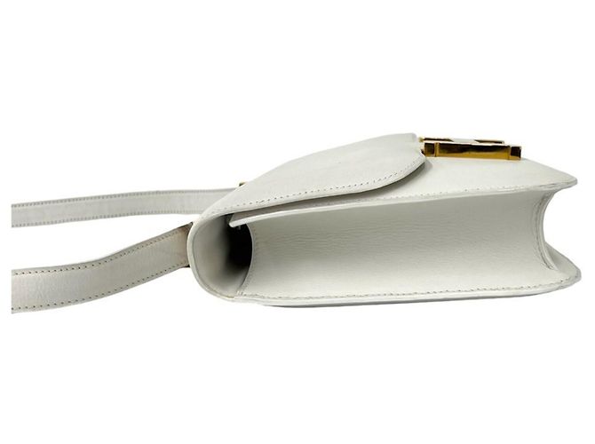 Hermès HERMES Vintage Constance 24 Mini Schultertasche in Weiß - Ansicht 5