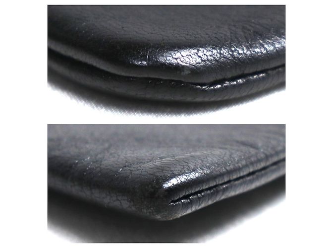 Autre Marque Borsa a tracolla Saint Laurent in pelle nera Nero - vista 5