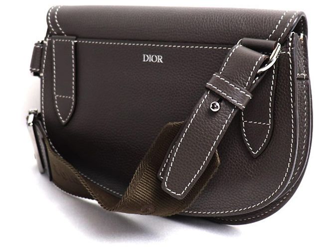 Christian Dior Saddle Body Bag in Brown/Gray Braun - Ansicht 2