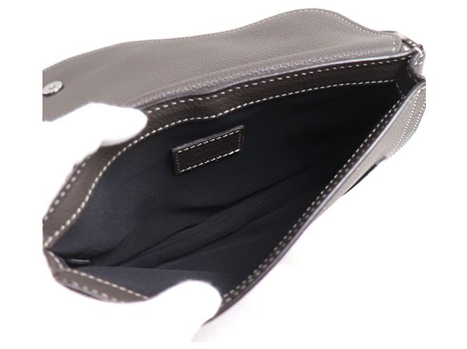 Christian Dior Saddle Body Bag in Brown/Gray Braun - Ansicht 4