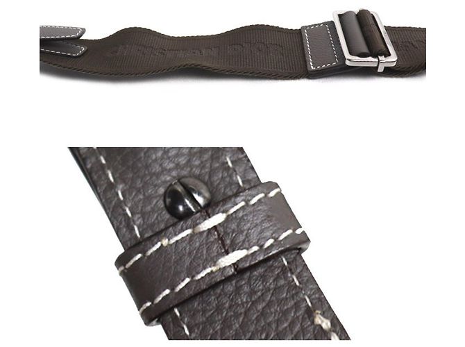 Christian Dior Saddle Body Bag in Brown/Gray Braun - Ansicht 8