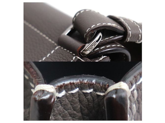 Christian Dior Saddle Body Bag in Brown/Gray Braun - Ansicht 9