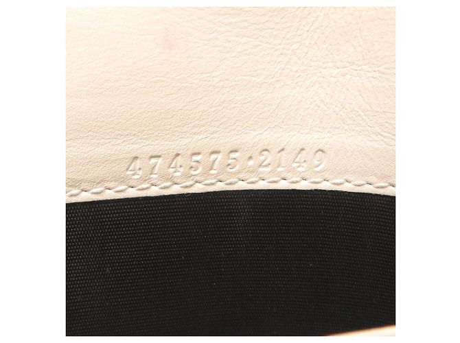 Bolsa de Ombro Feminina Gucci Shane Wallet Branco - vista 8