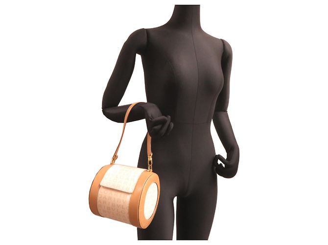 Bulgari Bolso Bvlgari B.zero1 Logomania en Beige - vista 8