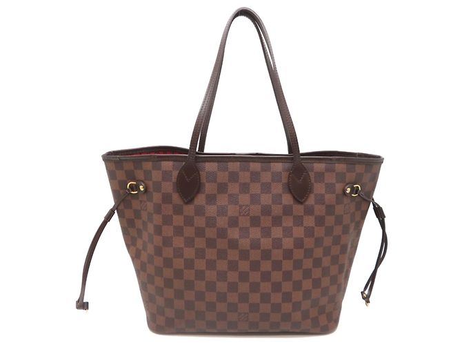 Bolso Tote Louis Vuitton Neverfull MM N51105 Castaño - vista 2
