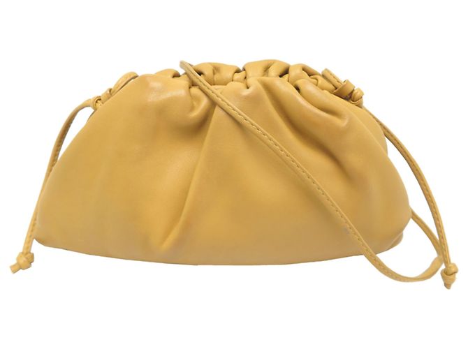 Bottega Veneta Mini The Pouch Shoulder Bag Gelb - Ansicht 2