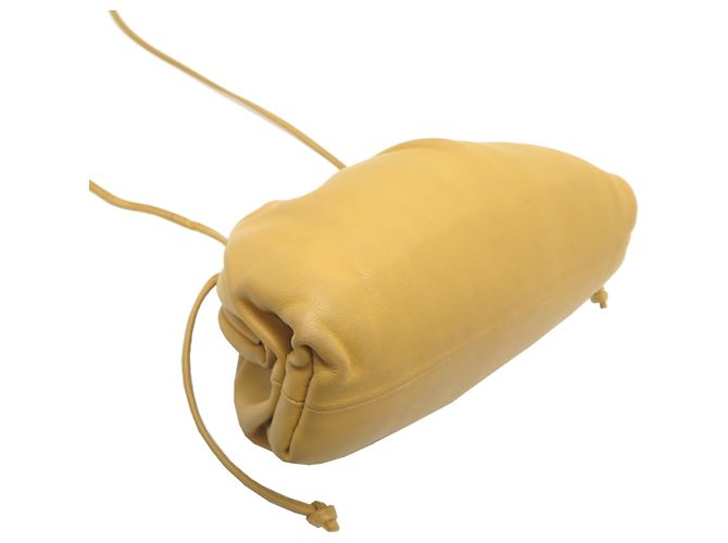 Bottega Veneta Mini The Pouch Shoulder Bag Gelb - Ansicht 3