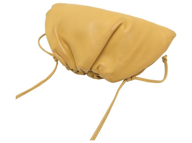 Bottega Veneta Mini The Pouch Shoulder Bag Gelb - Ansicht 4