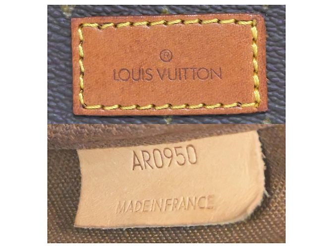 Louis Vuitton Saumur 35 Schultertasche in Braun Monogram - Ansicht 8