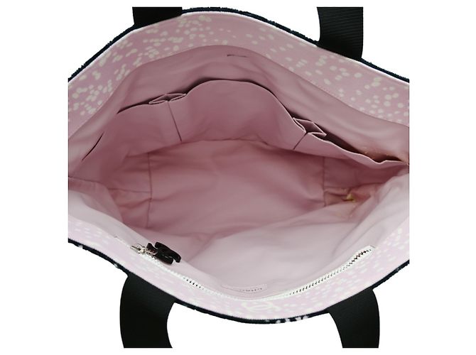 Sac cabas Chanel High Summer pour femme Noir Rose - vue 6