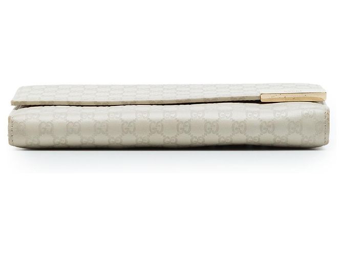 Gucci Brown Microguccissima Dice Geldbörse mit Kette Braun - Ansicht 3