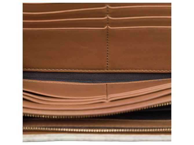 Gucci Brown Microguccissima Dice Geldbörse mit Kette Braun - Ansicht 4