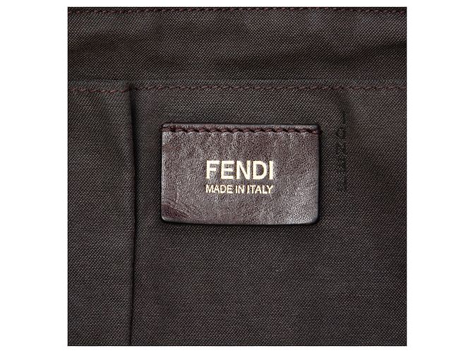 Fendi Beige Zucchino Canvas Superstar Tote - Ansicht 5
