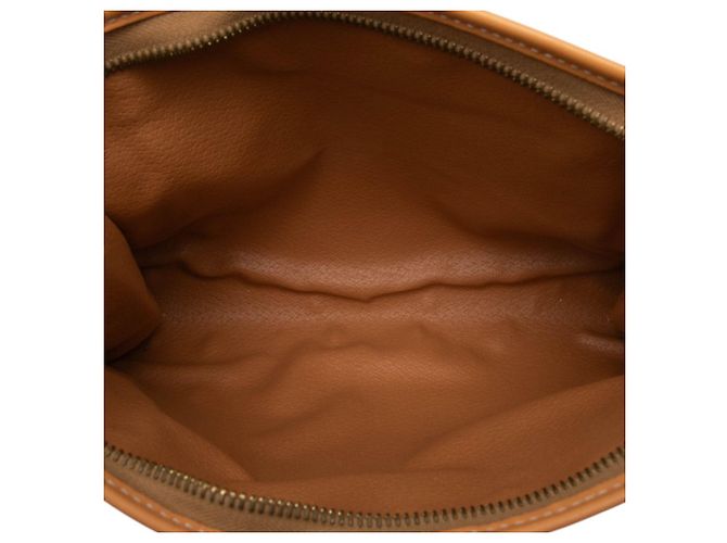 Céline Clutch Celine Brown Macadam Coated Canvas Marrom - vista 4