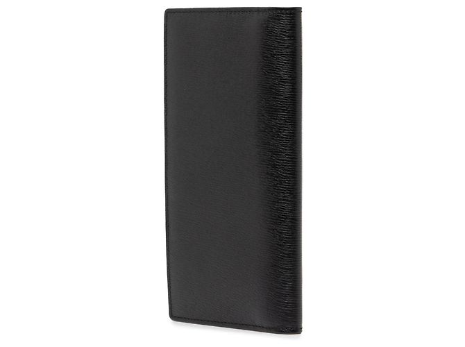Cartera larga bifold Gucci de piel de becerro negra Negro - vista 2