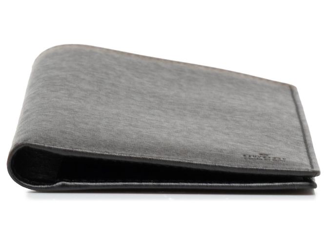 Cartera larga bifold Gucci de piel de becerro negra Negro - vista 3