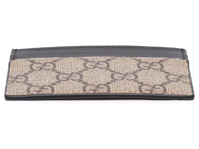 Tarjetero Gucci Beige GG Supreme - vista 3