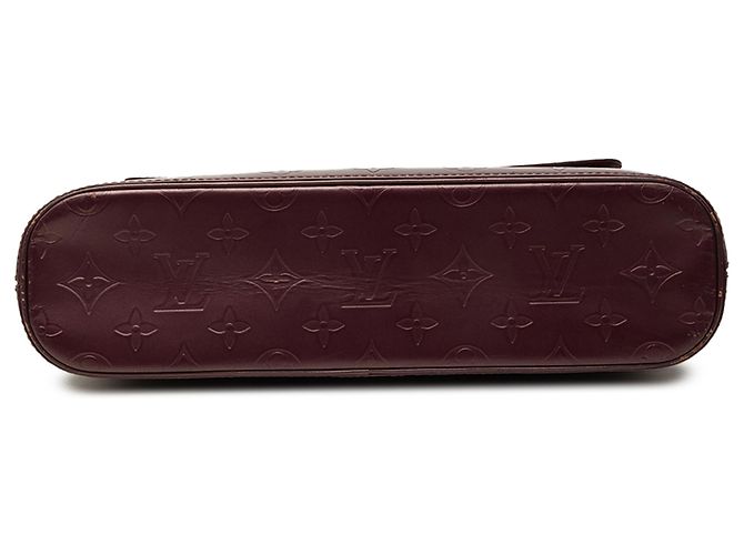 Louis Vuitton Red Monogram Mat Alston Vermelho Bordeaux - vista 3