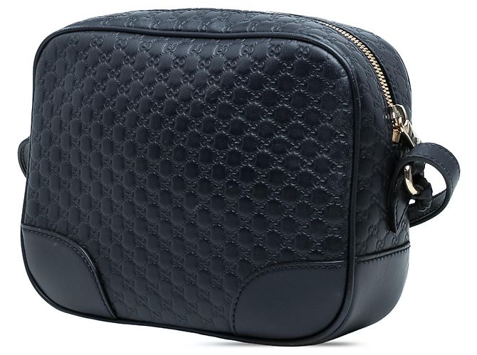 Gucci Blue Microguccissima Bree Crossbody Azul Azul marino - vista 2