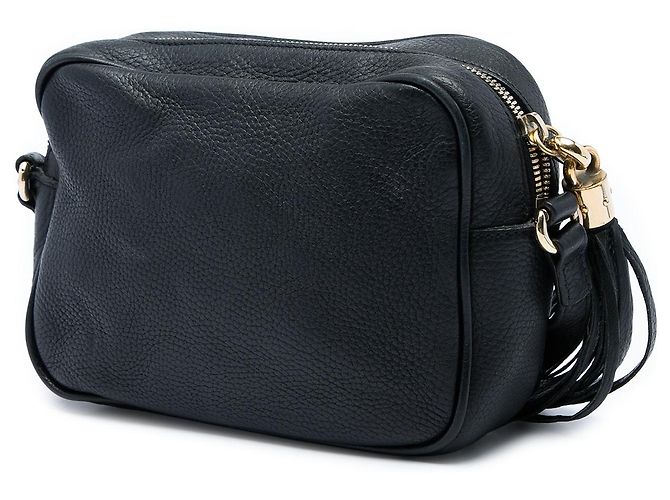 Gucci Soho Disco Crossbody in pelle di vitello nera Nero - vista 2
