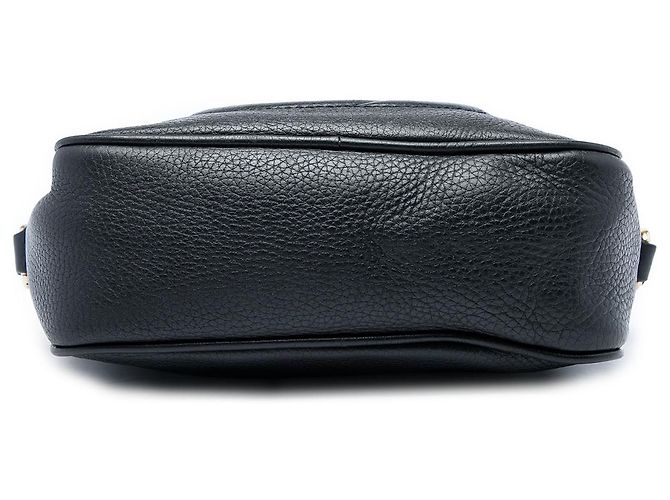 Gucci Soho Disco Crossbody in pelle di vitello nera Nero - vista 3