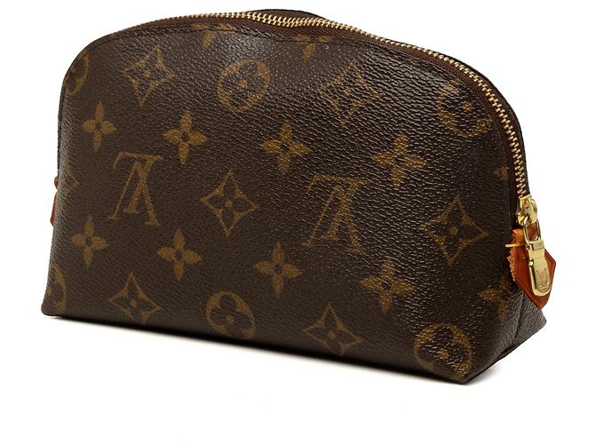 Necessaire Louis Vuitton Brown Monogram Cosmetic Pouch PM Castaño - vista 2