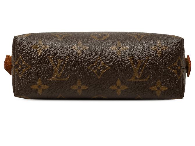 Necessaire Louis Vuitton Brown Monogram Cosmetic Pouch PM Castaño - vista 3