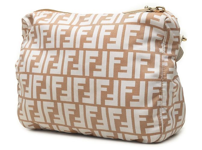 Fendi Brown Zucca Canvas Crossbody-Tasche Braun - Ansicht 2