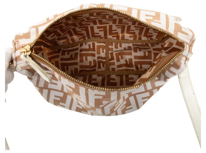 Fendi Brown Zucca Canvas Crossbody-Tasche Braun - Ansicht 4