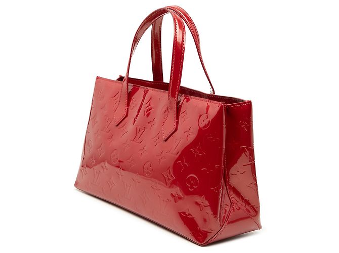 Louis Vuitton Red Monogram Vernis Wilshire PM Rouge - vue 2