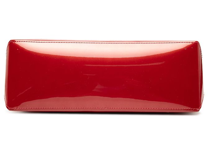 Louis Vuitton Red Monogram Vernis Wilshire PM Rouge - vue 3