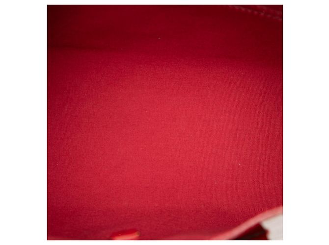 Louis Vuitton Red Monogram Vernis Wilshire PM Rouge - vue 4