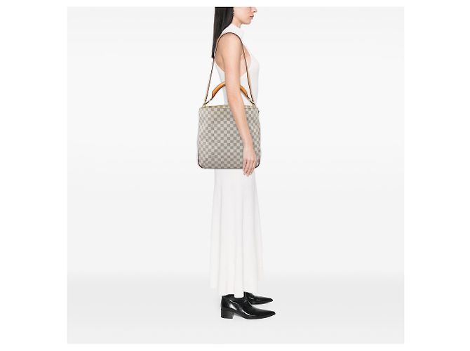 Louis Vuitton White Damier Azur Soffi Blanco - vista 5