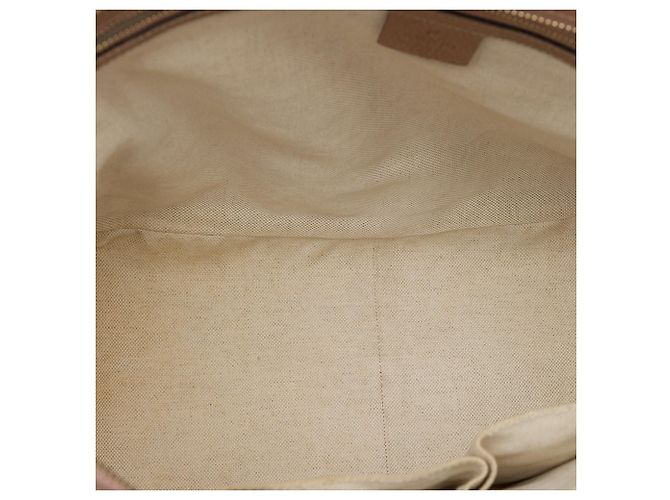 Gucci Bree Tote aus beigem GG Canvas und Leder - Ansicht 4