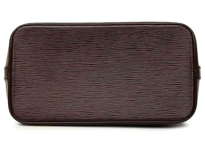 Louis Vuitton Brown Epi Alma PM Braun Dunkelbraun - Ansicht 3