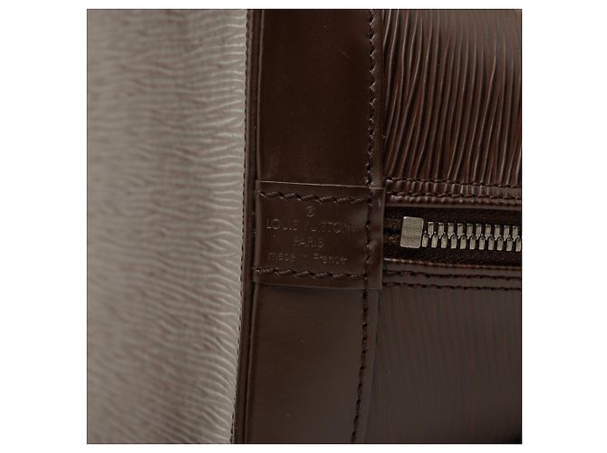 Louis Vuitton Brown Epi Alma PM Braun Dunkelbraun - Ansicht 5