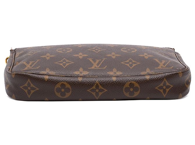 Louis Vuitton Brown Monogram Pochette Accessoires Marrone - vista 3