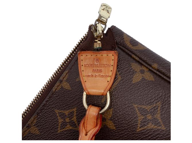 Louis Vuitton Brown Monogram Pochette Accessoires Marrone - vista 5