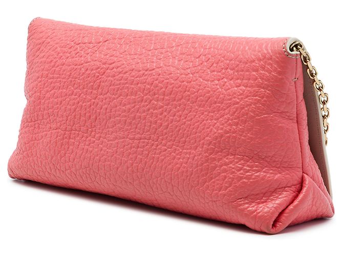 Burberry Pink Medium Grained Calfskin Mildenhall Crossbody Rosa - vista 2
