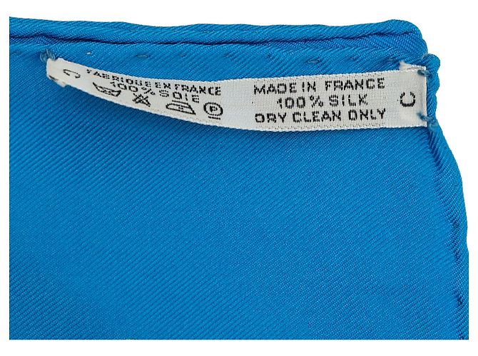 Hermès White Republique Francaise Seidentuch 90 - Ansicht 2